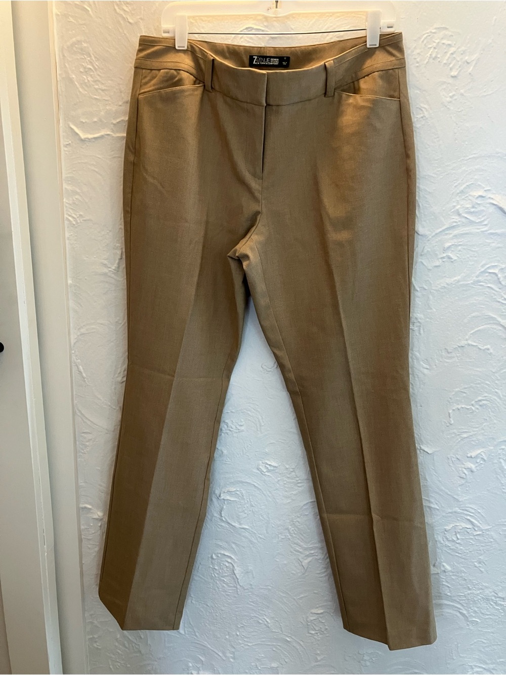 New York & Company Tan Two-Piece Pantsuit - Picture 4 of 8